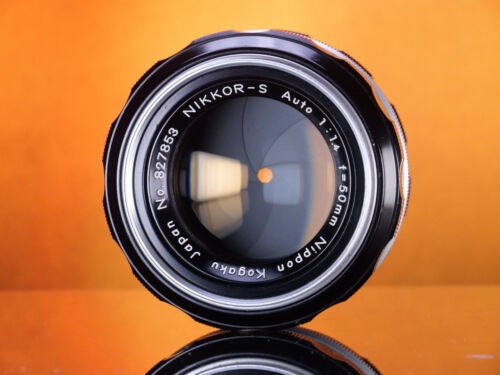 Nikon Nikkor-S Auto 1:1.4 f=50mm 1:1.4 Objektiv Nippon Kogaku #827853 - Bild 3 von 11