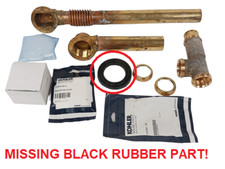 NEW Kohler 7259-CP - Clearflo Brass Toe Tap Bath Drain