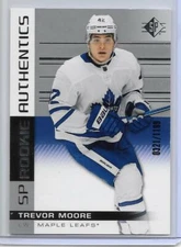 TREVOR MOORE 19-20 UD SP/ROOKIE AUT. SILVER SSP INSERT RC/#321/1199//L.A. KINGS