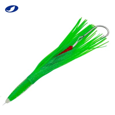 Mahi Mahi-Saltwater Fishing Rigs & Harnesses Green Saltwater Trolling Lure - 9 Or 12 Inch Rigged Teaser For Tuna, Mahi, Wahoo Green Teaser Lure Tuna Mahi Mahi Mahi-Saltwater Fishing Rigs & Harnesses Green Saltwater Trolling Lure - 9 Or 12 Inch Rigged Teaser For Tuna, Mahi, Wahoo Green Teaser Lure Tuna Mahi