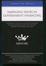 Emerging Issues in Government Financing by Christopher Morrill