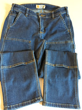 Carhartt Double Front Jeans Women 6S Rugged Flex Straight Fit Leg Rodeo Rustic