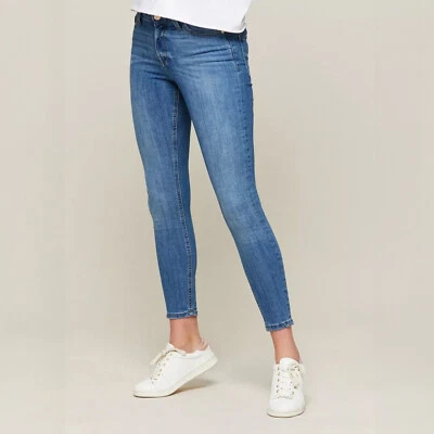 SIZE 4 6 8 10 MISS SELFRIDGE DENIM BLUE STRETCH SKINNY LEG JEANS RRP £28