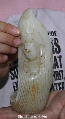 Feng Shui Guan Yin Buddha Keychain - Carved Talisman Pendant For Protection, Bag Or Car Decor