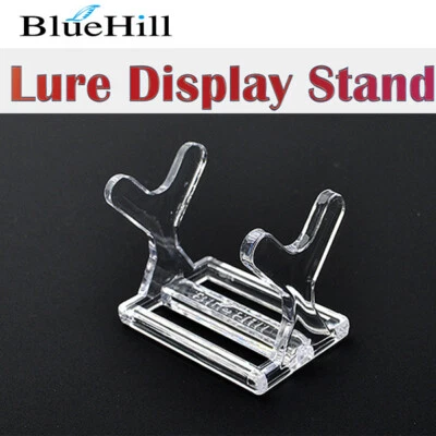 BLUE HILL Lot of 40ea Bluehill Fishing Lure Display Stand Easels(LDS40) - 8ea * 5pk