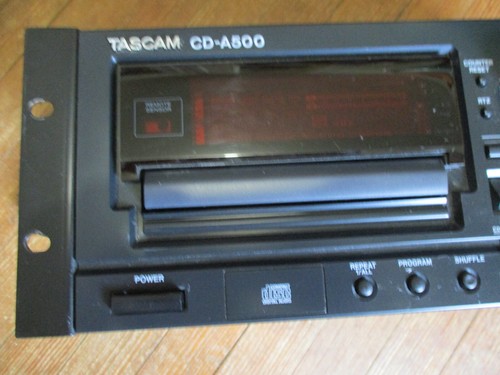 Tascam CD A500 CD Cassette Recorder Tested Cassette Works CD Doesn't Parts! - Picture 8 of 11