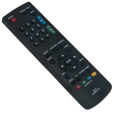GA695WJSA Replace Remote for Sharp TV Aquos LC-42LE620UT LC-55LE620UT LC-32LS510