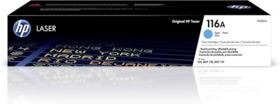 HP 116A Cyan Toner Cartridge | Works with HP Color Laser 150 Series
