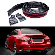 Für Mercedes-Benz A-Klasse 1,5m Kohlefaser Heckspoiler Spoilerlippe Heckflügel