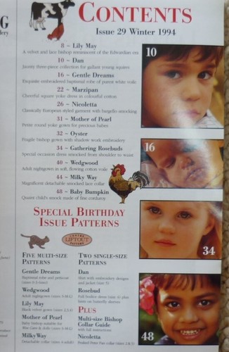 Australian Smocking & Embroidery Issue 29 SPECIAL BIRTHDAY EDITION AS NEW Unused - Picture 2 of 6