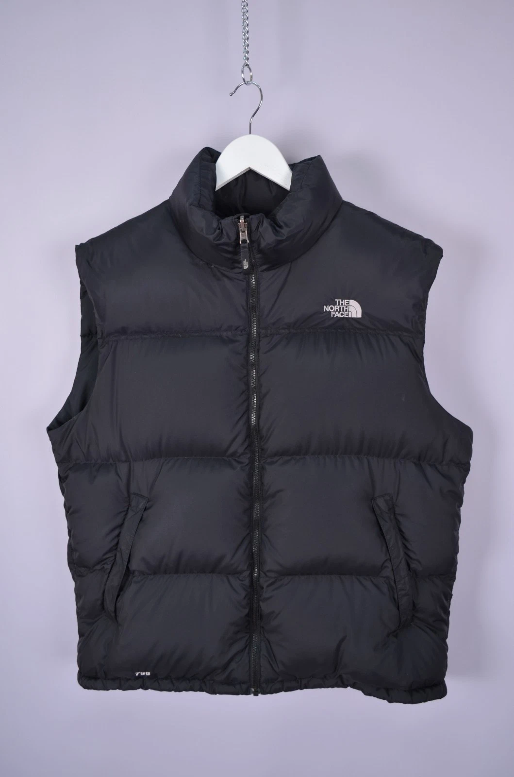 Mens The Norh Face 700 Down Puffer Vest Gilet Full Zip Size XL