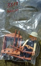 Playmobil 3387 Wild West Sheriff mit Zubehör Waffenständer Vintage Spielzeug 1974