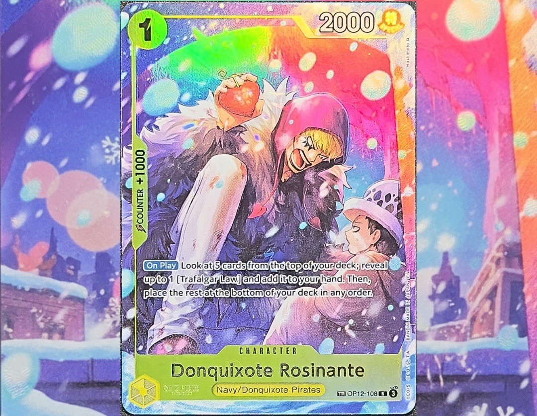 Donquixote Rosinante OP12-108 (Treasure Rare) - The Azure Sea's Seven OP14