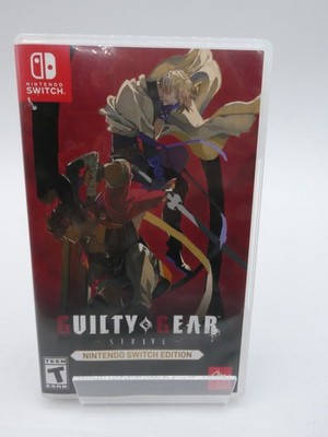 Guilty Gear-Strive - Nintendo Switch Game in Case Used Tested US Version