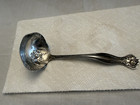 ROGERS & BROS 1903 Mystic Poppy A1 Silverplate Gravy Ladle 7 1/8" (NO MONOGRAM) — photo 8