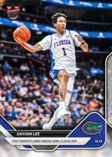 Xaivian Lee Florida Gators MVP 2025-26 Bowman U NOW Basketball Card 31 Presale