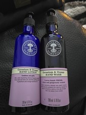 Neals Yard Geranium Hand Wash & Hand Lotion 200ml Each New 