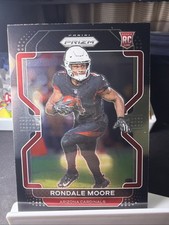 2021 Panini Prizm Black - RONDALE MOORE RC #PB-22 - Rookie Card CARDINALS. rookie card picture