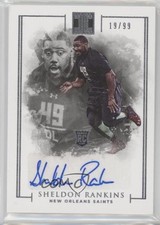 2016 Panini Impeccable Rookie Auto 19/99 Sheldon Rankins #128 Auto 2r7