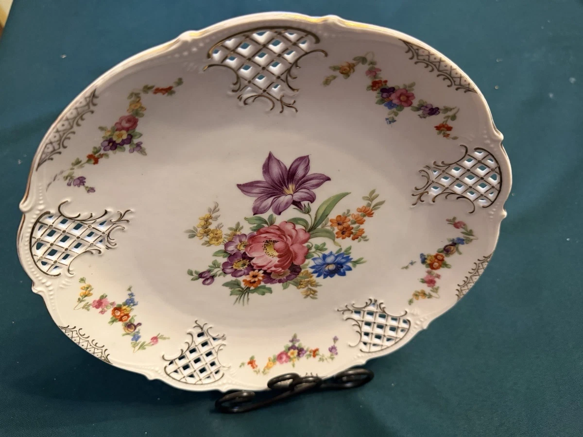 シューマンババリア　 ドレスデンフラワー 　【ドイツ】 Schumann Bavaria Dresden for sale | eBay