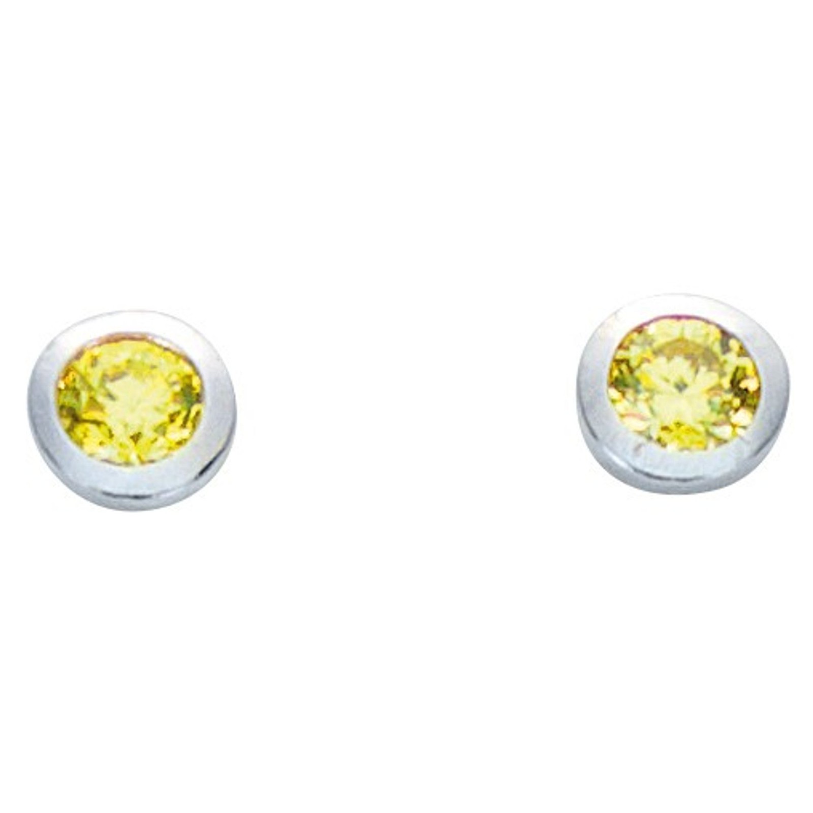 Miamar 011096HG Damen Ohrstecker Sterling-Silber 925 hellgrn 8190₽
