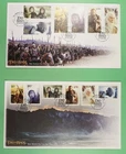DR WHO 2003 NEW ZEALAND 2 FDC LORD OF THE RINGS COMBO $2 R45940