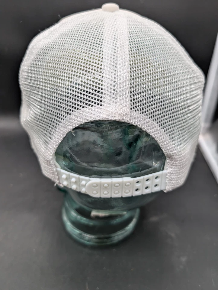 Raro sombrero de malla de camionero vintage de los años 90 icónico Hooters Irving Texas fuera del negocio Foto 3 de 4