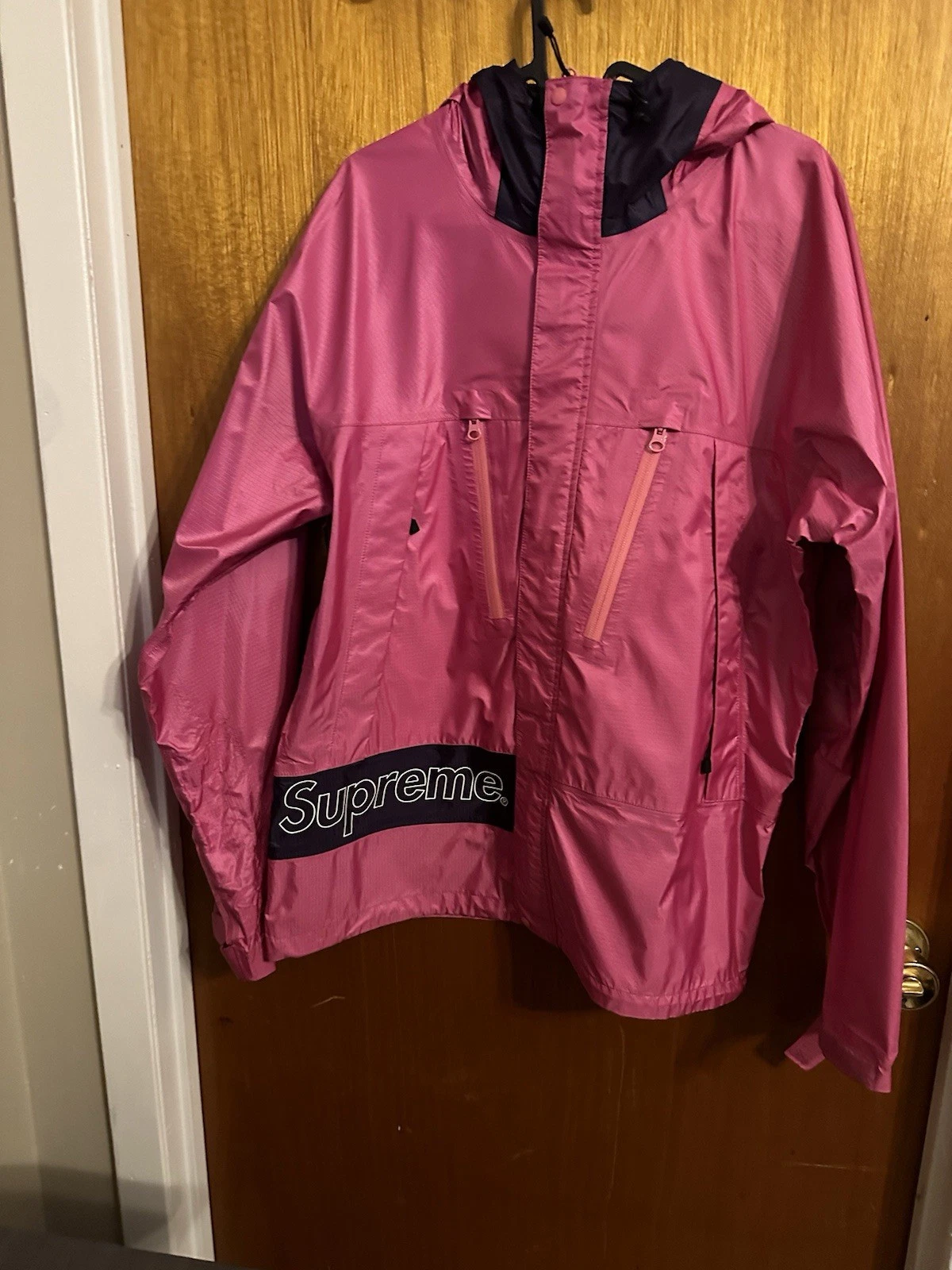 Veste à couture collée Supreme SS 19 ROSE TAILLE MEDIUM 