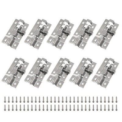 10Pcs 35mm/1.4'' Barrel Bolt, Stainless Steel 1.5 inch/38mm (10Pcs)