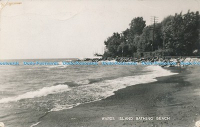 R033062 Wards Island Badestrand 1953