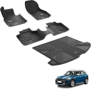 3W TPE Car Mats and Boot Mat Set for Mini Countryman F60 2017 2024 FOR AUCTION
