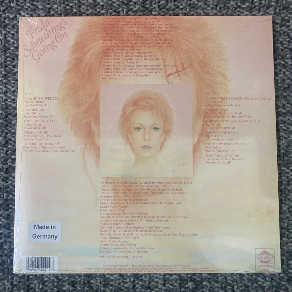 Frida Lp  SEALED Something Going On 1982-2017 New Made In Germany - Image 2 of 3