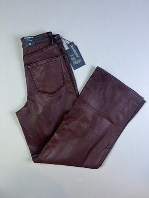 [BLANKNYC] The Franklin Rib Cage Coated Denim Flare Pants