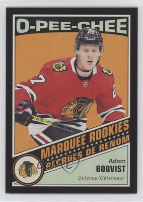 2019 Upper Deck O-Pee-Chee Update Retro Black 20/100 Adam Boqvist Rookie RC 1o3