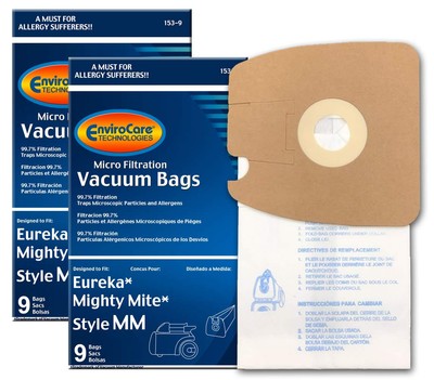 Vacuum Bags for Eureka Style MM Eureka Mighty Mite 3670 and 3680 Series Canis...