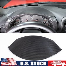 Real Carbon Fiber Instrument Cluster Cover For Corvette C6 2005-2013 Us