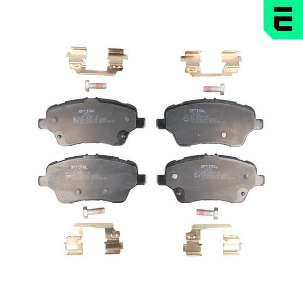 Optimal Bremsbelagsatz Scheibenbremse BP-12632 FüR MAX JK Fiesta Ford CB1 CCN 6-image
