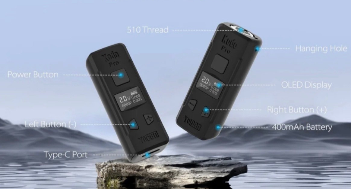 Kodo Pro Welding Battery Wireless USB-C Rechargeable for Soldering Black