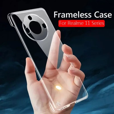 Frameless Clear Case Cover Armor Guard Protector For Realme 11 Pro+ Realme11 Pro