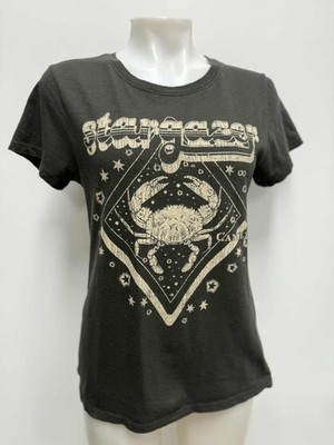 Spell and The Gypsy Collective Black Stargazer Cancer T Shirt Medium