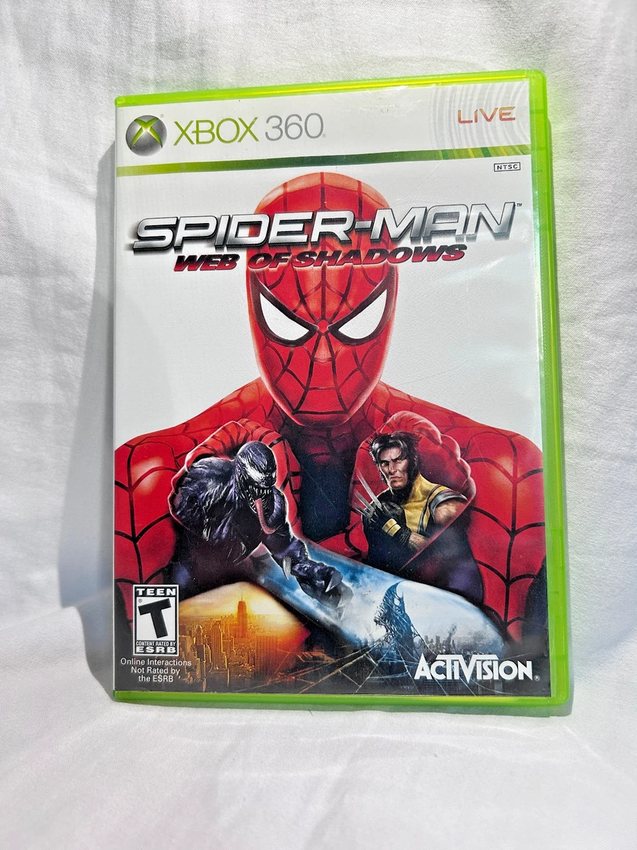 Microsoft Xbox 360 Spider-Man: Web of Shadows Video Games for sale