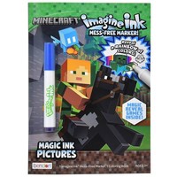 Minecraft 12 Pg Imagine Ink Coloring Book (Us Import) ACC NEU