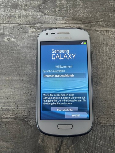 Samsung Galaxy S3 Mini GT-I8190 - Weiß - Ohne Simlock - Gut erhalten