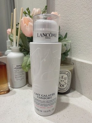Lancome Lait Galatee Confort Makeup Remover Milk Cleanser Dry Skin 13.5oz/400ml