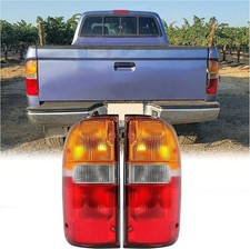 HECASA Tail Light Compatible with 1995-2000 Toyota Tacoma Pair Signal Brake L...