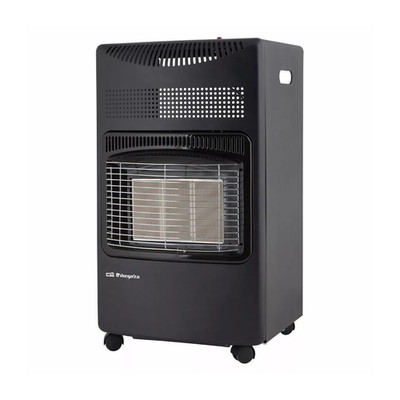 Orbegozo HCE73 Gasheizer 4200W mobil Piezozündung ODS schwarz   NEU