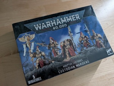 Warhammer 40K: Adeptus Custodes Custodian Wardens Games Workshop Miniatures NEW