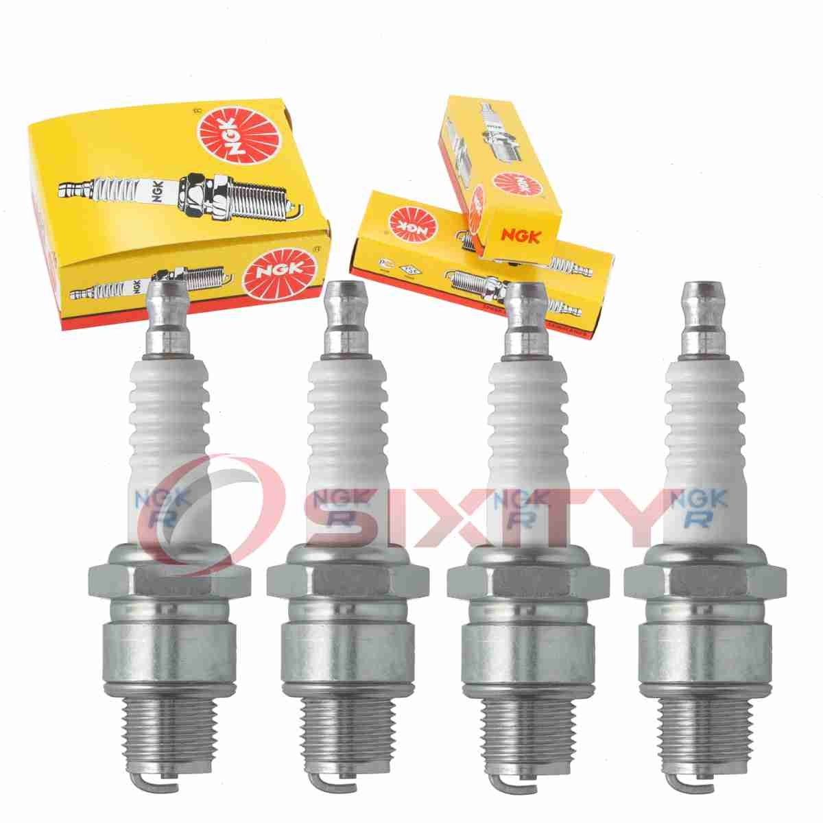 4 pc NGK 1090 BR6HS-10 Standard Spark Plugs for 94709-00274 94702-00274 rq