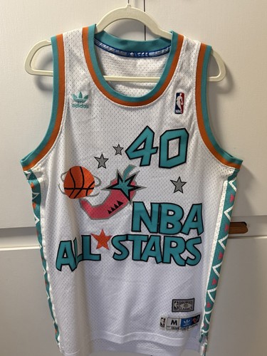 Shawn Kemp NBA All Stars 1996 HWC Adidas Swingman Jersey Mens Sz M