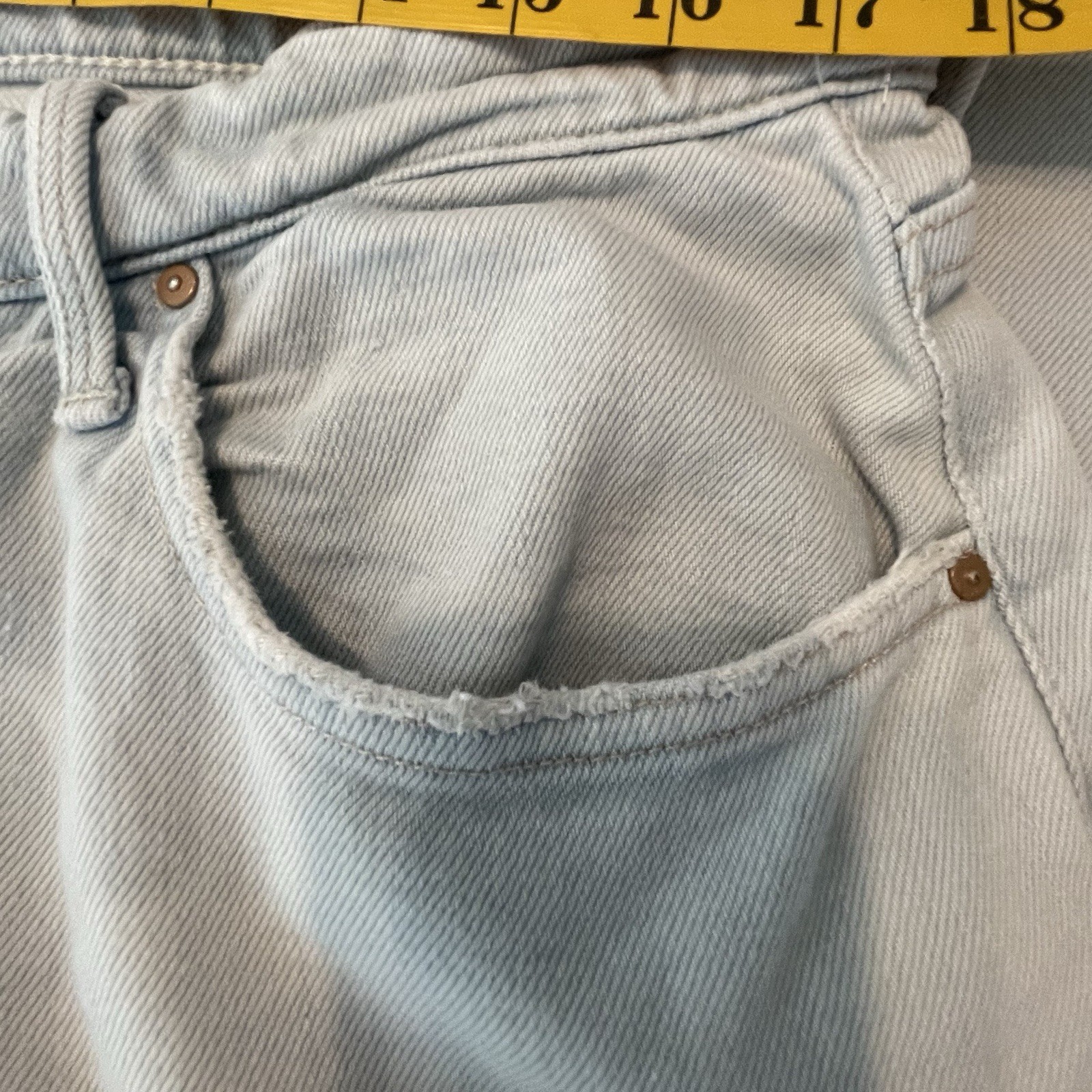 $265 MOTHER The PIXIE TOMCAT ANKLE Button Light P… - image 14